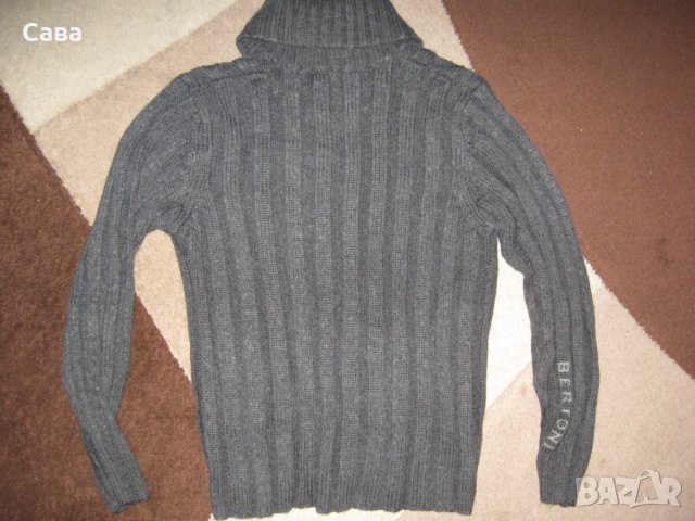 Пуловер BERTONI   мъжки,М-Л, снимка 3 - Пуловери - 31165746