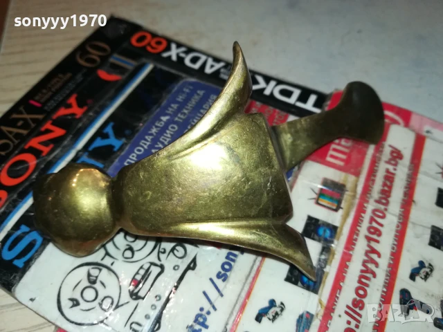 ЖАБА-11СМ-МЕД/МЕСИНГ 1506250902, снимка 7 - Антикварни и старинни предмети - 50669953