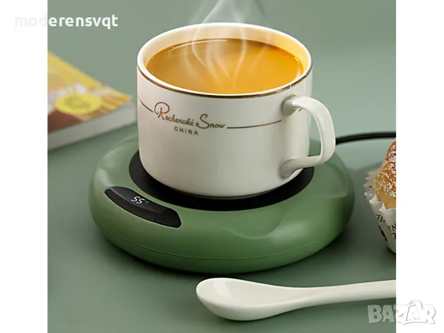 Котлон за чаша с USB кабел за кафе и чай