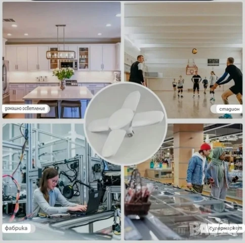 Лед лампа/полилейче/ ЦВЕТЕ, снимка 7 - Лед осветление - 51053292