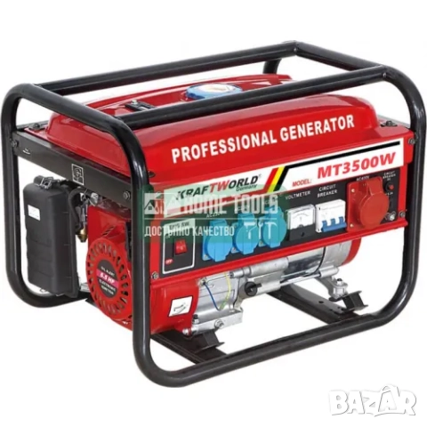 Генератор Агрегат за ток 3,5 киловата - четиритактов Агрегат нов, снимка 4 - Генератори - 31063849