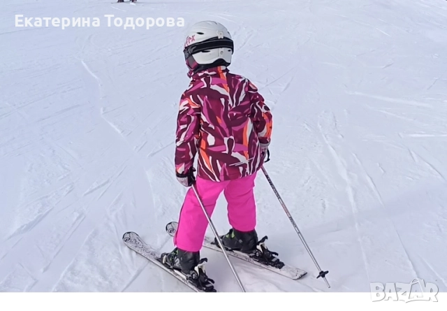 110см ски яке и ски панталон за момиче
