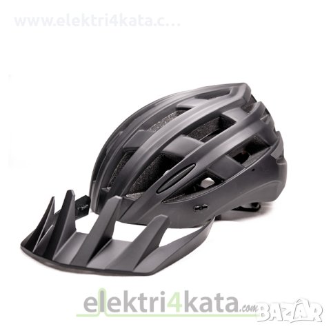 Каска за велосипед ONE Bikeparts (MTB SPORT) ЧЕРНА, снимка 4 - Спортна екипировка - 44422109