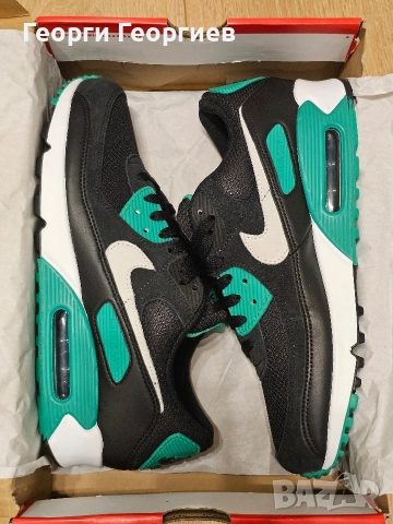 Nike Air Max 90 Stadium Green 44 номер, снимка 4 - Маратонки - 52567479