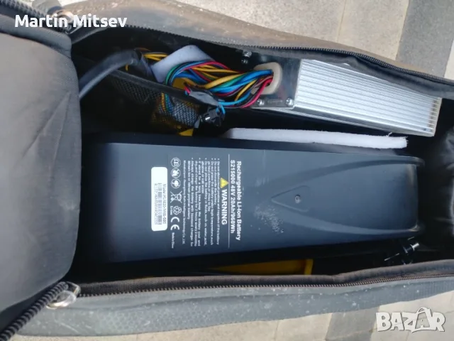 Литиево-йонна Батерия за Ел. Велосипед 48V 20Ah (LG/Samsung) + Бързо Зарядно 3A