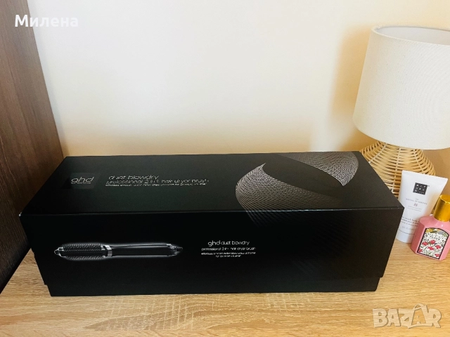 GHD duet  blowdry четка с горещ въздух + подарък, снимка 7 - Маши за коса - 49598915