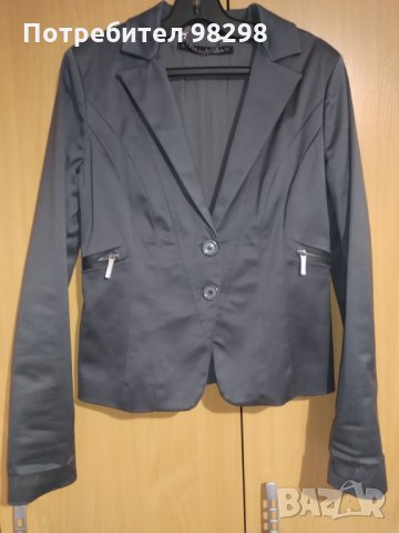 Късо дамско сако Annarita N оригинал, снимка 11 - Сака - 35615260