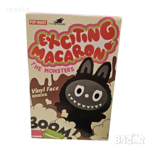 Играчка Ла бу бу, Черна серия, Винил/Плюш, Мистери пакет, 15 см, снимка 3 - Плюшени играчки - 52321360