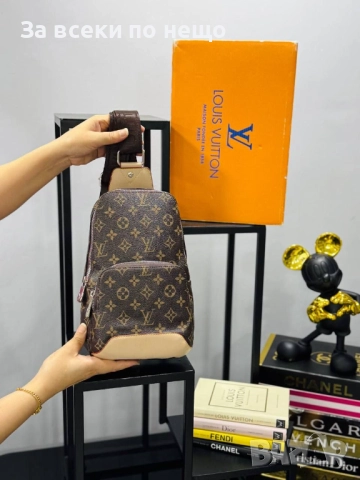 Louis Vuitton Мъжка Чанта За През Рамо Луис Витон - Налични Различни Цветове Код E893, снимка 4 - Чанти - 51864593