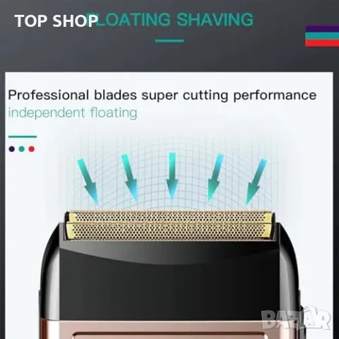 Нова VGR 331 компактна самобръсначка – бръснене и тример за пътуване, снимка 4 - Електрически самобръсначки - 49956893