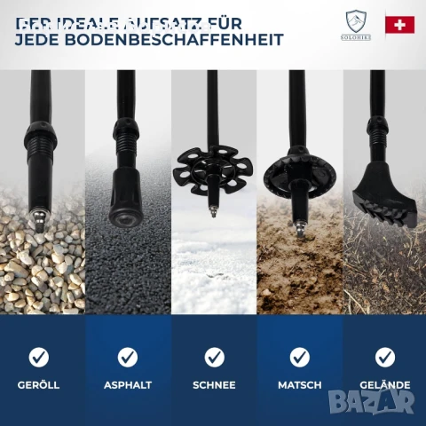 Сгъваеми щеки за ходене, снимка 2 - Зимни спортове - 50874389