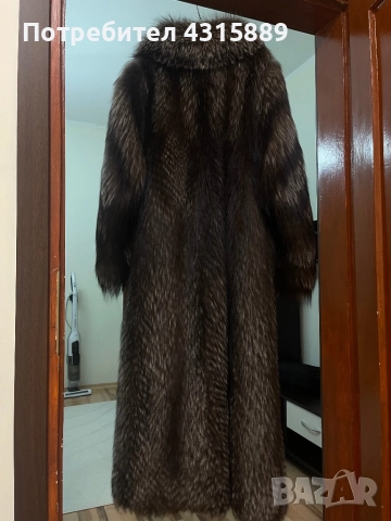 палто естествен косъм, снимка 4 - Палта, манта - 52892752