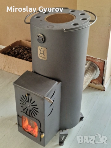Ракетна печка Гамера 7 Gamera 7, снимка 4 - Отоплителни печки - 53076878