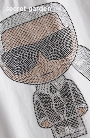 Дамска риза Karl Lagerfeld размер с, снимка 4 - Ризи - 55978824