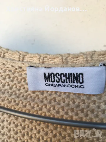 Винтидж жилетка Moschino, М, оригинална, снимка 9 - Жилетки - 56331192