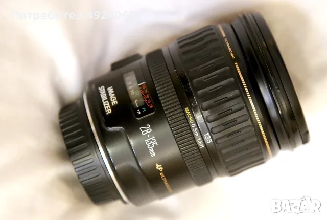 Обектив Canon 28-135mm  ULTRASONIK macro 0.5 m 