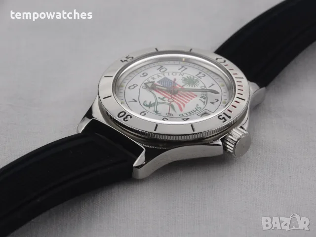 ВОСТОК АМФИБИЯ АВТОМАТИЧЕН -“DESERT SHIELD” ref: 120065, снимка 3 - Мъжки - 42202023