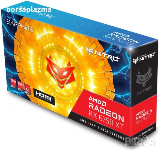 GIGABYTE AORUS Radeon RX6750 XT ELITE 12GB, снимка 5 - Видеокарти - 36796778