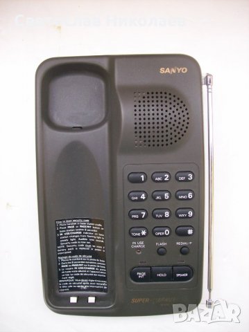Безжичен телефон SANYO CLT 3600, снимка 3 - Стационарни телефони и факсове - 34936578