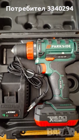 Акумулаторен пробивен винтоверт PARKSIDE PABS 16 A2