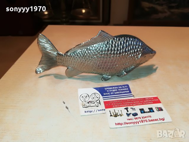 риба-метална салфетник-внос франция 0908211950, снимка 13 - Антикварни и старинни предмети - 33769674