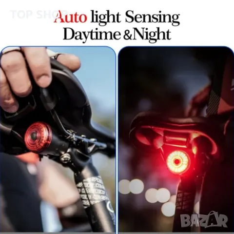 задна светлина за велосипед, интелигентна, снимка 3 - Аксесоари за велосипеди - 48735175