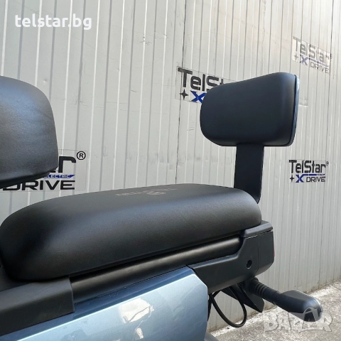 Електрически карго скутер TANK TELSTAR 2000W 72V 23Ah с двойна седалка и възможност за педали 2025 E, снимка 4 - Мотоциклети и мототехника - 52426456