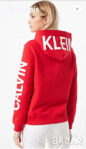 Намален оригинален суичър Calvin Klein, снимка 2 - Суичъри - 30283429