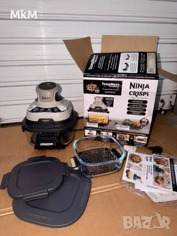 Фритюрник с горещ въздух Ninja CRISPi 4в1, PowerPod, снимка 2 - Фритюрници - 55795794
