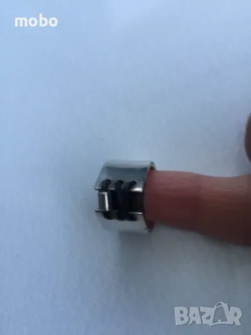 Красива нова сребърна халка, общо тегло 10.31г , проба 925. , снимка 5 - Пръстени - 49674923