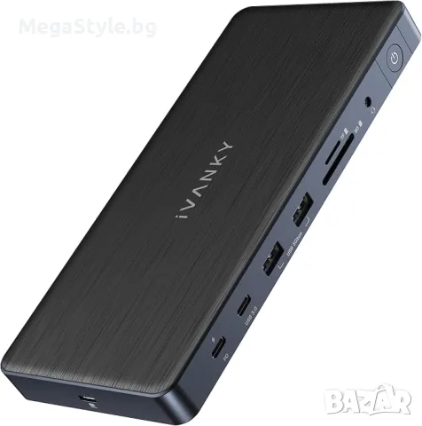 iVANKY 14 в 1 FusionDock Pro USB C докинг станция с 150W източник
