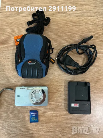 Фотоапарат Casio 9,1Mp, снимка 7 - Фотоапарати - 49961030