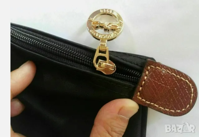 Longchamp – нова, с етикети, черна, L, снимка 11 - Чанти - 55798274