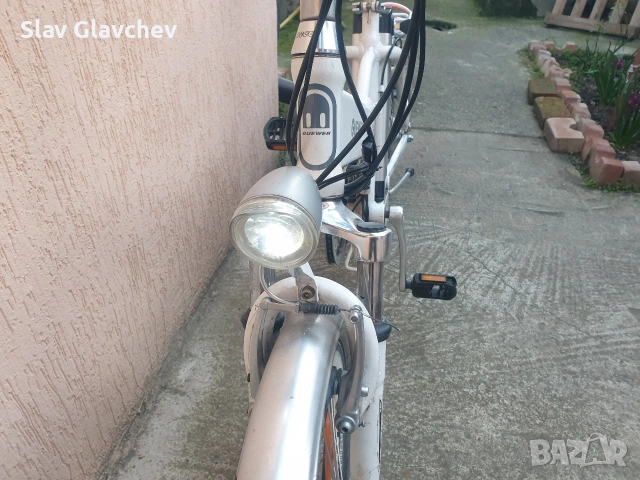 Немски сгъваем електрически велосипед 20цола 36v10A, снимка 6 - Велосипеди - 54100863