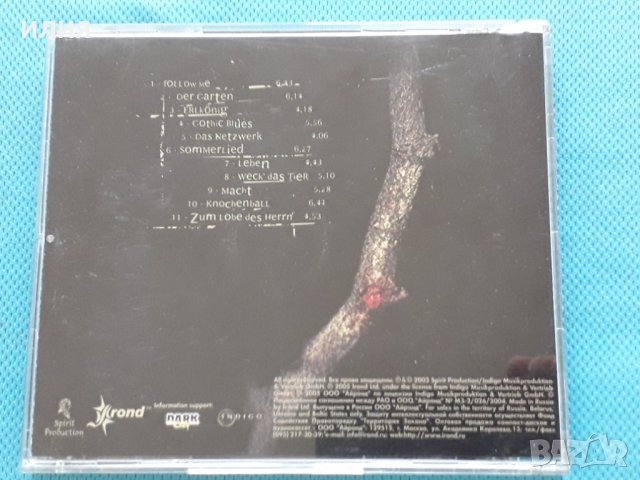 Dracul – 2003 - Follow Me(Irond – IROND CD 05-949)(Goth Rock), снимка 8 - CD дискове - 42370019