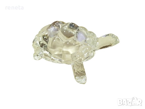 Статуетка Ahelos, Костенурка, Стъкло, 12 см, снимка 1