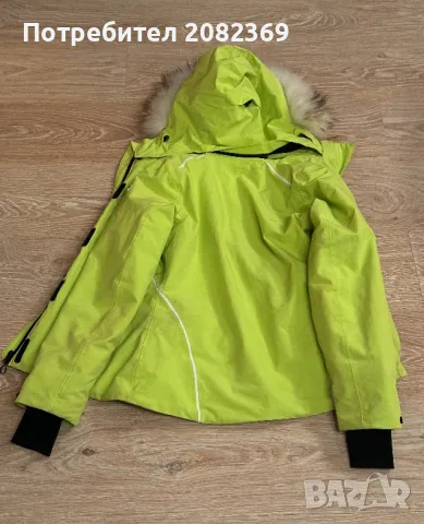 Дамско яке с естествен косъм СМP, снимка 2 - Якета - 47317300