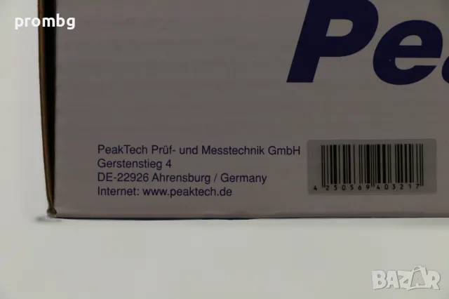 Цифров термометър с влагомер /-10°C + 50°C/, PEAKTECH, Германия, снимка 3 - Измервателни инструменти - 48866119