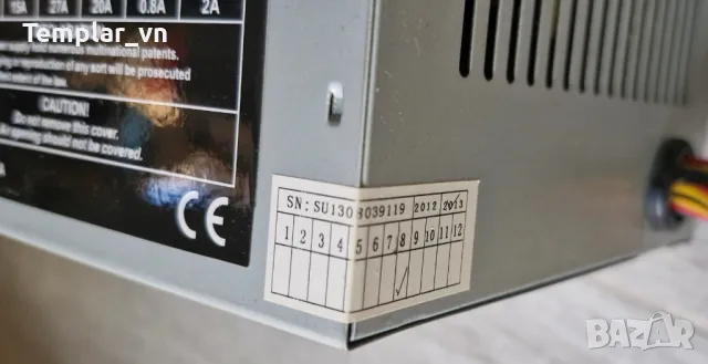 CORSAIR CMPSU-450VX  450W // Ultron 650 W / SPIRE 400 W PSU switching power supply. Захранване за ПС, снимка 12 - Захранвания и кутии - 48889576