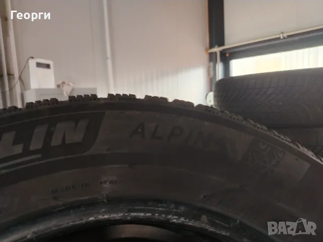 4бр.зимни гуми 215/60/16 Michelin, снимка 4 - Гуми и джанти - 56344151