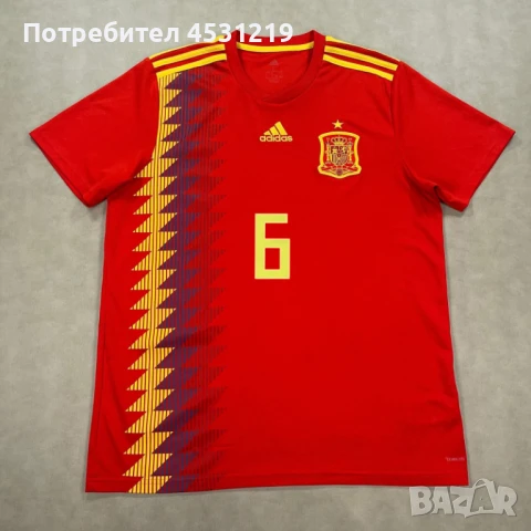 Футболни тениски Spain Andres Iniesta и Italy Polo 