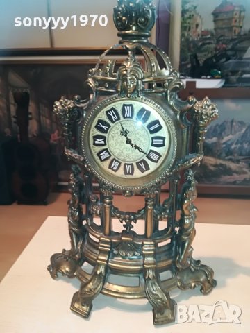антика-часовник-40х26х9см-ретро колекция-внос швеицария, снимка 5 - Колекции - 30067870