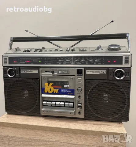🔈Ретро радиокасетофон HITACHI TRK-8190 E - Boombox - профилактиран🔈
, снимка 3 - Радиокасетофони, транзистори - 56074100