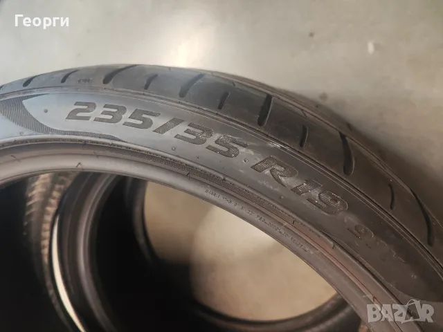 2бр.летни гуми 235/35/19 Pirelli, снимка 4 - Гуми и джанти - 55817681