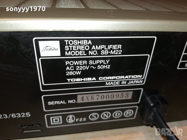 toshiba stereo amplifier-made in japan 2612201807, снимка 16 - Ресийвъри, усилватели, смесителни пултове - 31227771