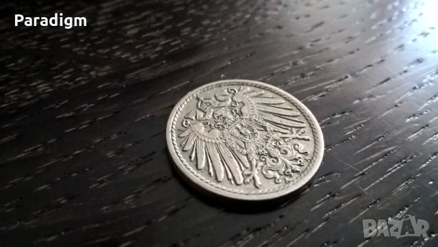 Райх монета - Германия - 5 пфенига | 1914г.; серия A, снимка 2 - Нумизматика и бонистика - 31187747