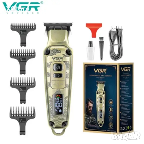 Професионална машинка за подстригване за мъже - VGR V-901, снимка 3 - Машинки за подстригване - 48524978