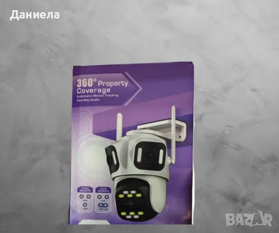Камера за видеонаблюдение , 2CPU, 360 градуса , 2way audio, снимка 3 - Камери - 48524800