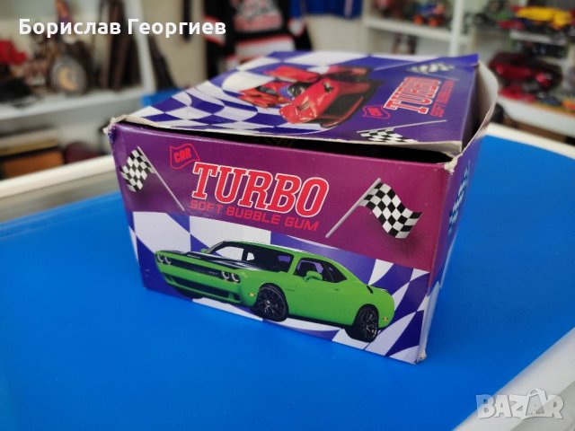 Кутия дъвки turbo, снимка 3 - Колекции - 35565456