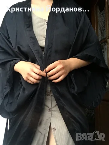 Копринен кафтан/кимоно/наметка Calvin Klein , снимка 2 - Нощници - 56114863